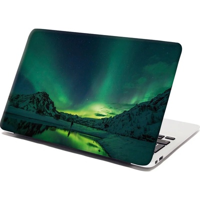 Sablio Samolepka na notebook Zelená záře - 29x20 cm