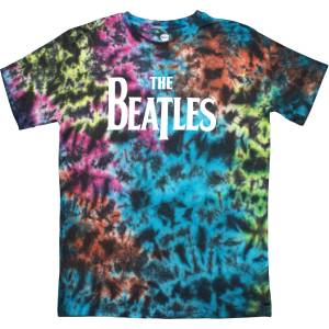 The Beatles Drop T Logo (Wash Collection) Dip-Dye on Grey XL Риза (BEATTEE415MDD04)