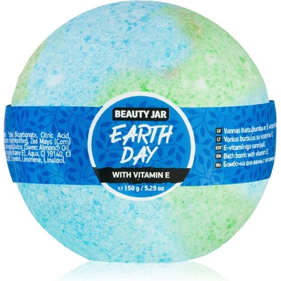 Beauty Jar Earth Day бомбичка за вана с витамин Е 150 гр