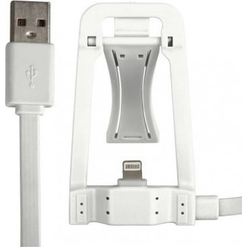 Global Technology 5901836521859 USB s dokovací stanicí, bílý