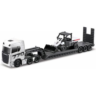 Maisto Sada velkého tahače Scania 770S with Toolcat 5600 + Bucket
