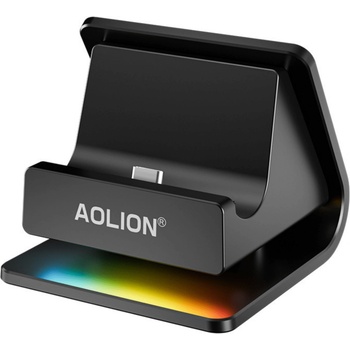 AOLION Стойка за зареждане с RGB осветление | за Nintendo Switch 2 (VVR.FAST.CHARGING.DOCK.RGB.NS2)