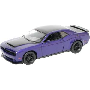 Kinsmart Метална количка Kinsmart - 2023 Dodge Challenger SRT Demon 170, 1: 40, лилав (53133)