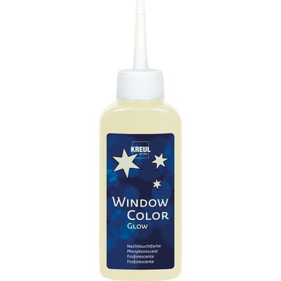 Kreul Barva na sklo Window Color Glow-in-the-dark Yellow 80ml