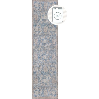 Flair Rugs Синя пътека подходяща за пране 60x230 cm Orelia Global - Flair Rugs (503119379289)