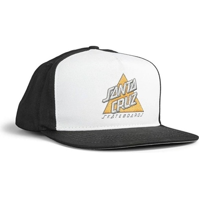SANTA CRUZ Not A Dot Snapback White/Black WHITE-BLACK