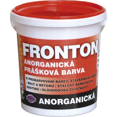 Barvy A Laky Hostivař Fronton prášková barva do stavebních směsí malt a betonů, 0847 tmavě červená, 800 g
