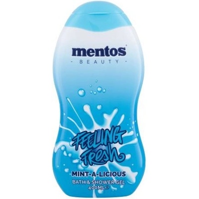 Mentos Mint-a-Licious sprchový gél a pena do kúpeľa 2v1 400 ml