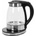 TOYA Kettle el. glass led 1.8l rule. temp