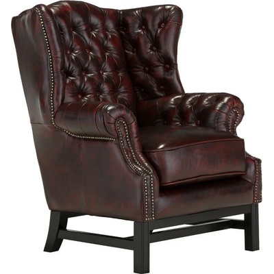 Sob nábytek Chesterfield II červená pravá kůže F0A00000838W