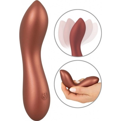 Smile flexibilný mini G-bod bronzový