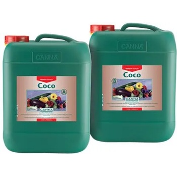 CANNA Coco Nutrient Part A+B 10L - минерален тор за растеж и цъфтеж в кокос