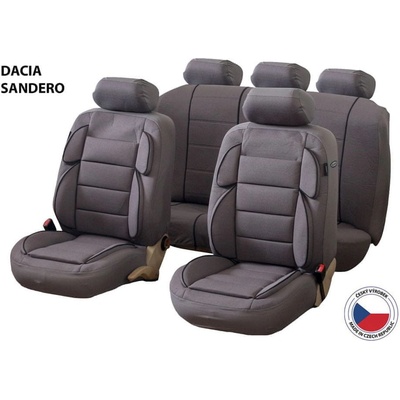 Autopoťah Cappa Perfetto YL Dacia Sandero šedá