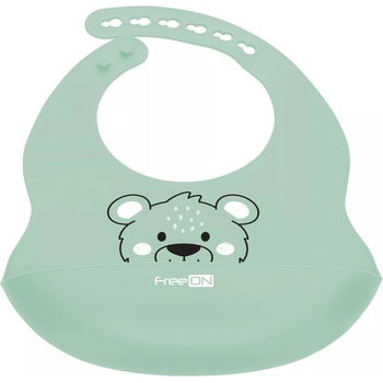 Freeon Силиконов лигавник Freeon - Мече, зелен (49423)