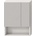 Jika H4532410383041 - Огледален шкаф LYRA 80x60 см, бял, с рафт (LF0080)