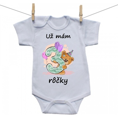 Boodyy Body s krátkym rukávom Už mám rôčky