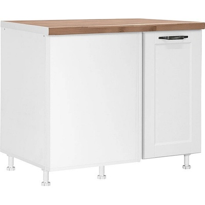 Matis Кухненски шкаф долен ъглов с една врата contempo du100 бял