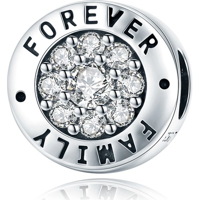 P&J Jewellery Stříbrný přívěsek Forever Family SB67