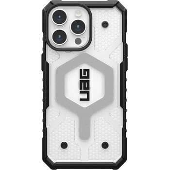 Urban Armor Gear Magsafe Противоударен Калъф за iPhone 15 Pro Max, UAG Pathfinder Ice Case, Черен (840283909924)