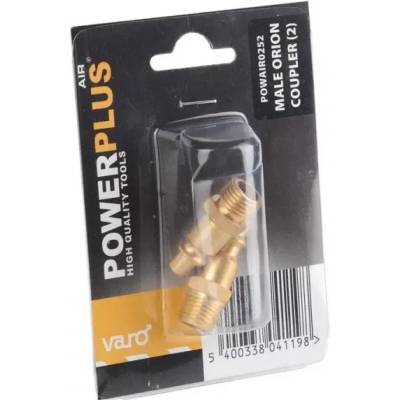 Power Plus Съединител Орион мъжки, външна резба power plus powair0252 (5400338041198)