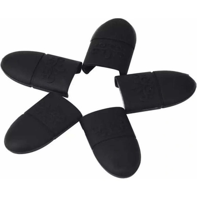 Starnails Silikonové náprstky na odstranění gel laku Black