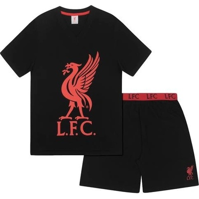 FC Liverpool pánské pyžamo krátké tm.šedé