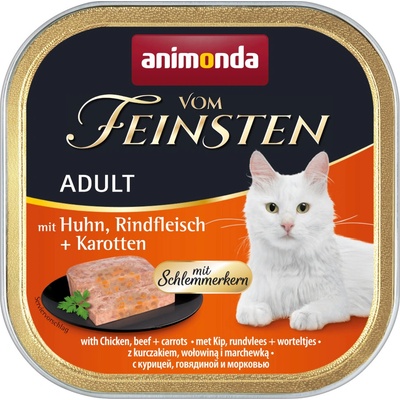 Animonda Vom Feinsten Adult kuřecí hovězí mrkev 6 x 100 g