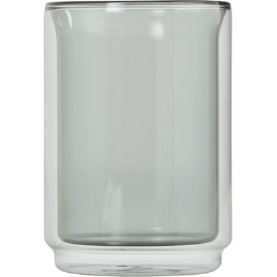 AdHoc Impact Чаша с двойни стени 400 ml, прозрачна сива (AH-TK83)