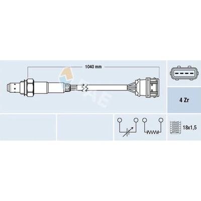 Lambda sonda FAE 77373