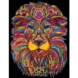 Colorvelvet - Włochy Velvette coloring page 47x35 Lion Ruler