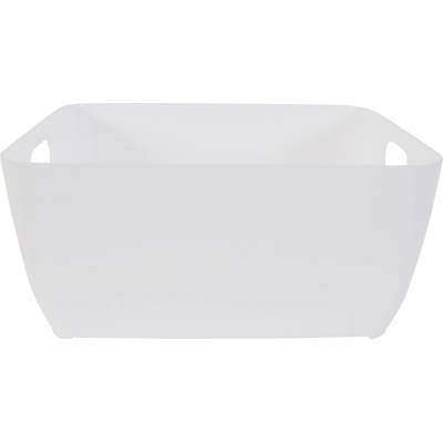 Spirella malý úložný box STORE, bílý, plast, 19.8 x 15 x 9 cm
