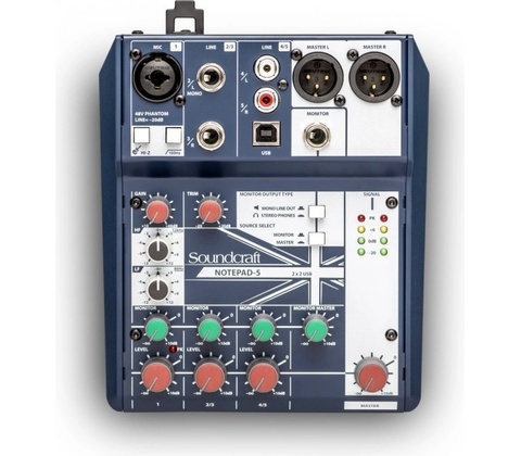 Soundcraft Notepad-5