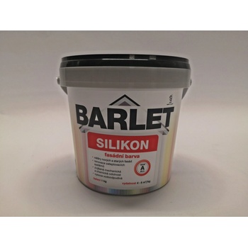 Barvy a laky Teluria Fasádní barva Barlet Silikon/A bílá 1kg