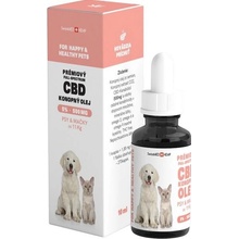 SwissMEDHEMP CBD konopný olej 5%, 10 ml malý pes