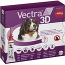 Vectra 3D dog XL pipety proti blchám a kliešťom pre psy nad 40kg