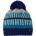 maximo Детска зимна шапка (beanie) maximo Kids' Beanie with Pom-pom Beanie - Navy / Seaport - размер 51-53 cm (904-5109-0313)