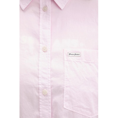 Guess Jeans Риза женска памучна (W6GHC2.WN861)