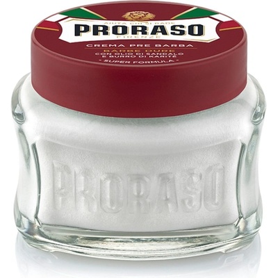 Proraso Red Line Coarse Beards Pre-Shave Cream Sandalwood 100 ml