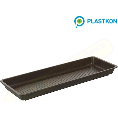Plastkon Podmiska pod truhlík Garden 100cm, hnědá