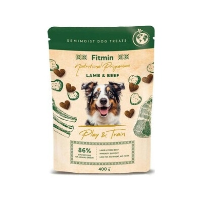 FITMIN NP Play and Train Lamb and Beef 400 g