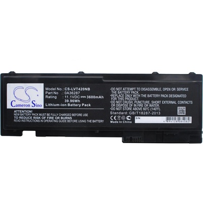Cameron Sino Батерия за лаптоп Lenovo ThinkPad T420s T420si T430s 42T4846, 11.1V, 3600mA CAMERON SINO (CS-LVT420NB)