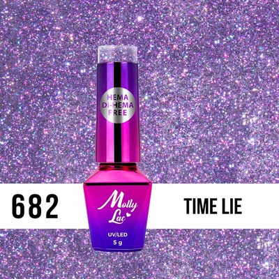 Molly Lac Gél lak Shocking Shine Time Lie 682 5 ml