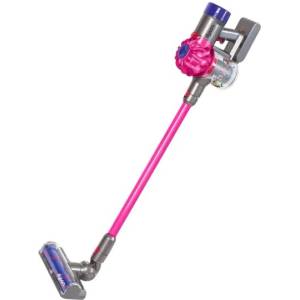 Casdon Безжична пръчкова прахосмукачка Dyson с реална смукателна мощ - розова (68770)