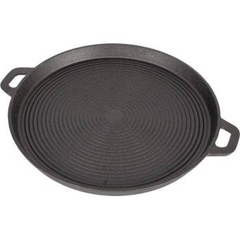 MagicHome Deska grilovací litinová kulatá 340 x 35 mm