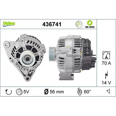 VALEO Alternátor VA 436741
