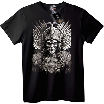 NOONEBRAND Тениска Викингски воин с лобна - 7XL, Black