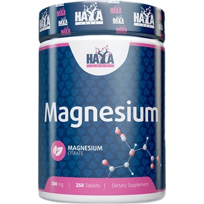 Haya Labs Magnesium Citrate 200 mg [250 Таблетки]