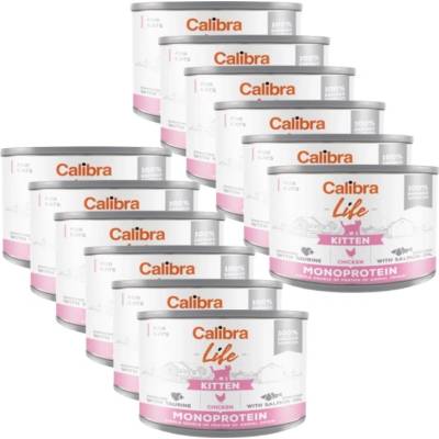 Calibra Cat Life Котешко пилешко 12x200г