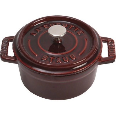 Staub Hrniec okrúhly 10 cm 0,25 l vínový