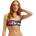 Ellesse Solaro bikini top - Multicolor (AOP)